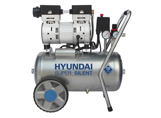 Druckluftkompressor Sac55752 - Silberfarben, KONVENTIONELL, Metall (36/59/55cm) - Hyundai Druckluftkompressor Sac55752 - Silberfarben, KONVENTIONELL, Metall (36/59/55cm) - Hyundai