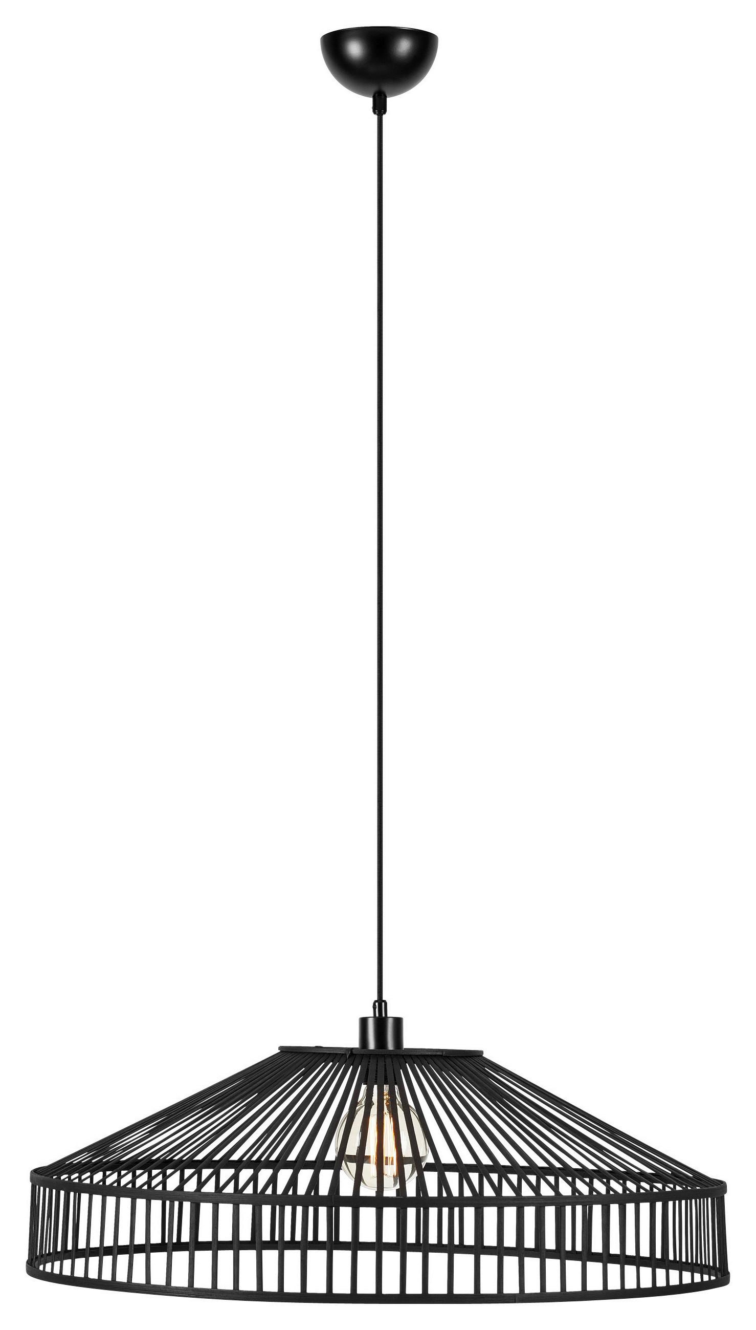 Pendelleuchte Memory-Funktion, 40w - Schwarz, Basics (70/23/70cm) - Markslöjd