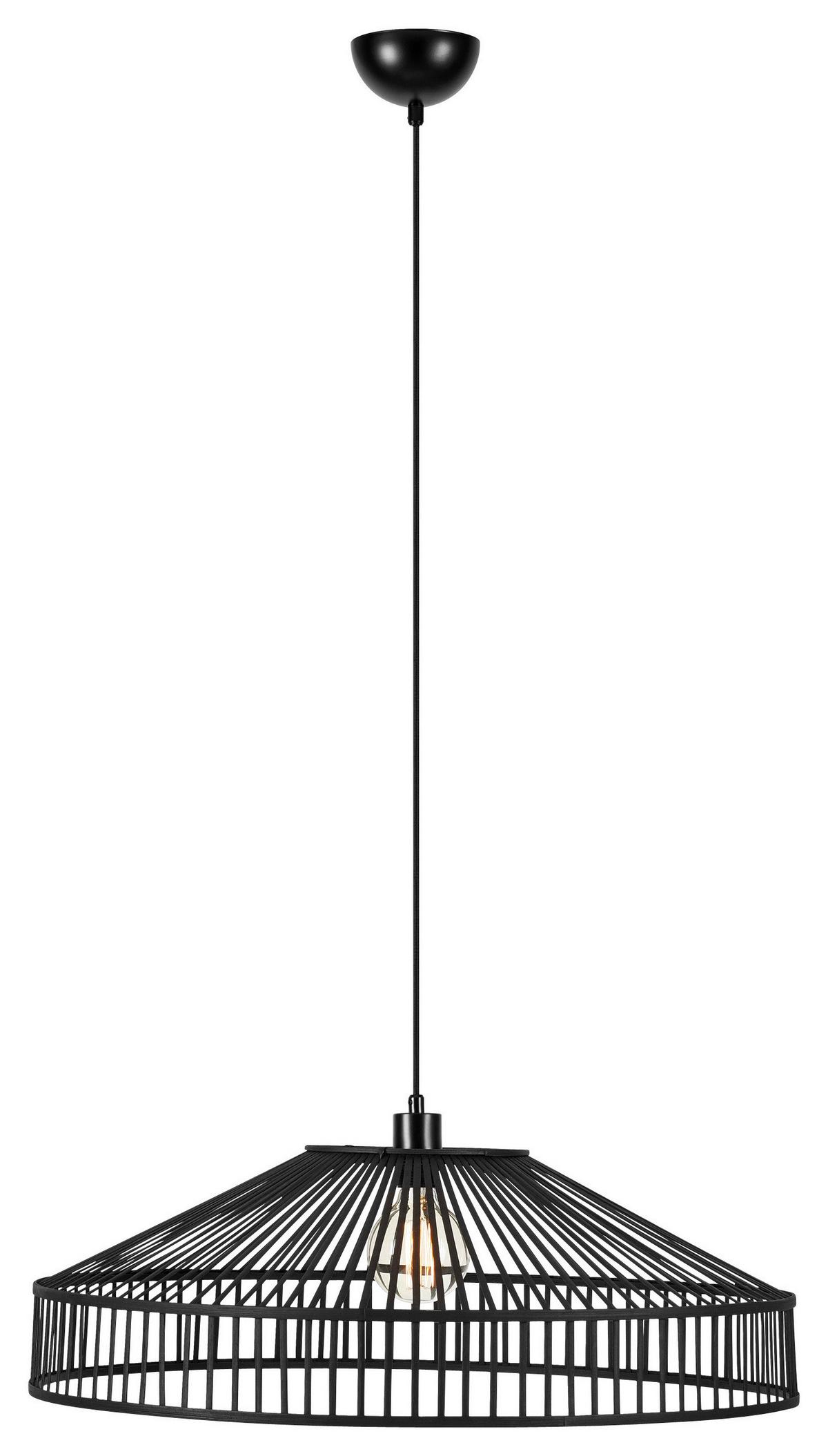 Pendelleuchte Memory-Funktion, 40w - Schwarz, Basics (70/23/70cm) - Markslöjd