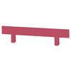 Bettschutzgitter Eco Comfort Pink, B: 100 Cm - Pink, MODERN, Holz (100/22,5/4cm) - MID.YOU