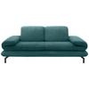 2-sitzer-sofa Looks Xiii Petrol - Petrol/Schwarz, Design, Textil (204/83/98cm) - LOOKS by W.Joop