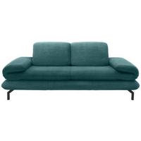 2-sitzer-sofa Looks Xiii Petrol - Petrol/Schwarz, Design, Textil (204/83/98cm) - LOOKS by W.Joop
