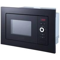 Einbau-mikrowelle Lara B: 59,5 Cm 700 W 5 Stufen - Schwarz, Trend, Glas/Kunststoff (59,5/38,8/32cm) - Respekta