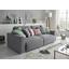 Schlafsofa Lazy 3Dl B: ca. 250 cm - Pink/Silberfarben, Design, Holzwerkstoff/Textil (250/87/129cm) - Carryhome Schlafsofa Lazy 3Dl B: ca. 250 cm - Pink/Silberfarben, Design, Holzwerkstoff/Textil (250/87/129cm) - Carryhome