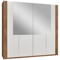 Skříň s otočnymi dveřmi COMPLETE-BP- - bílá/barvy dubu, Konvenční, kompozitní dřevo/plast (228/215/60cm)