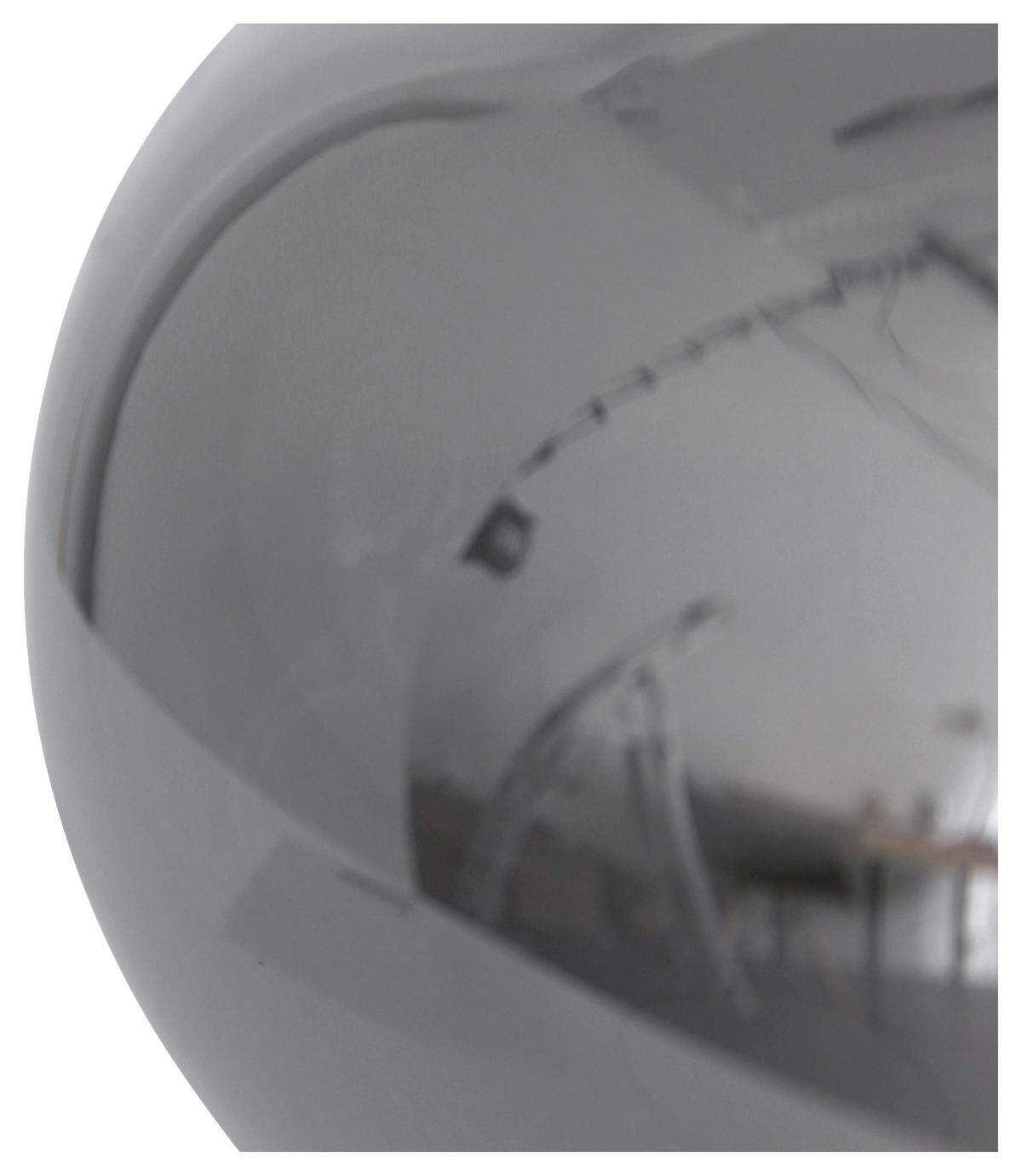 Tischleuchte Reflexion - Schwarz, Trend, Glas/Metall (22/22/22cm)