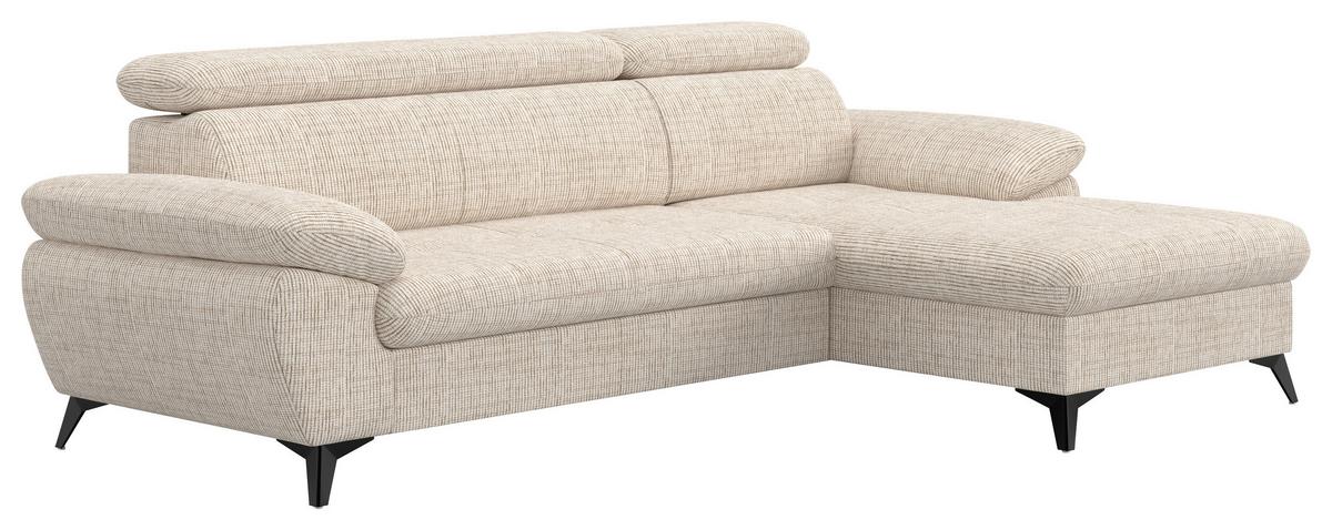 Sarokkanapé Hudson - textil (261/166cm)