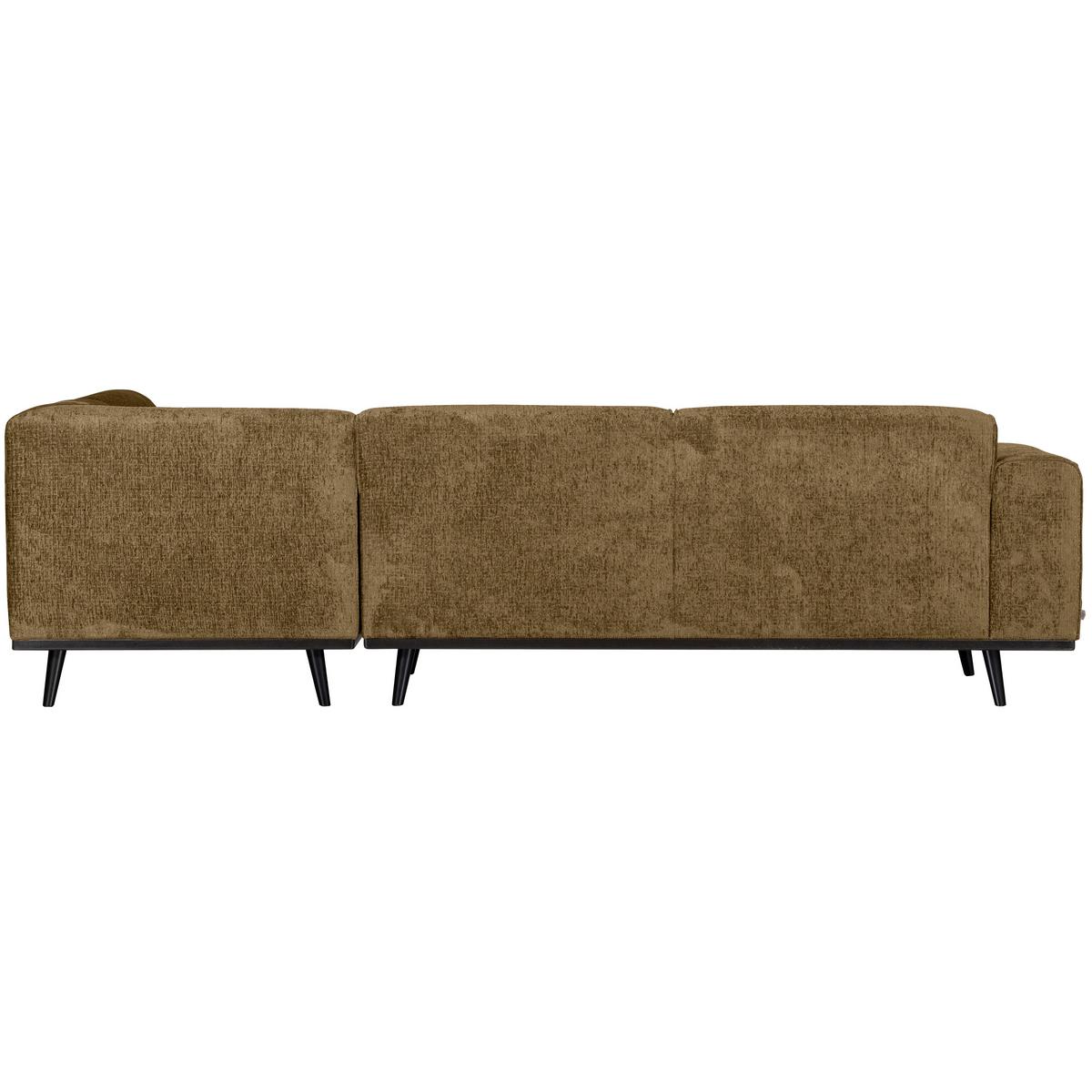 Ecksofa Statement Gelb S: 274x210cm - Gelb/Schwarz, Design, Textil (274/210cm) - Livetastic