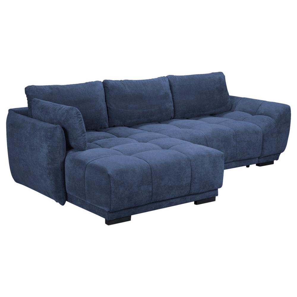 Rohová Rozťahovacia Sedačka Rumba, Modrá