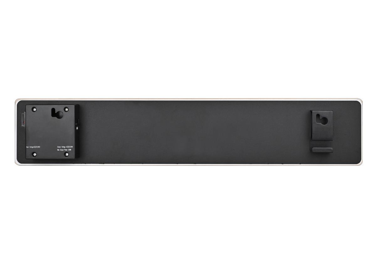 INFRAROT-HEIZPANEEL 50W, inkl. Aufhängevorrichtung - Weiß, Basics, Kunststoff (49,7/9,5/2,8cm) - Silva Homeline