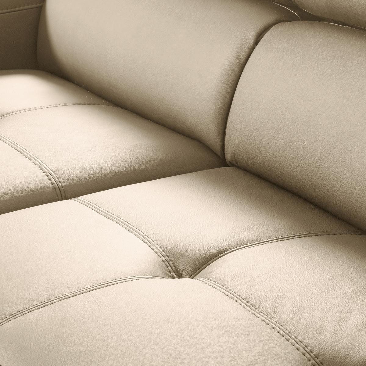 Ecksofa Torino Teilleder Grau 173x247 - Schwarz/Grau, Design, Leder/Textil (173/247cm) - Livetastic