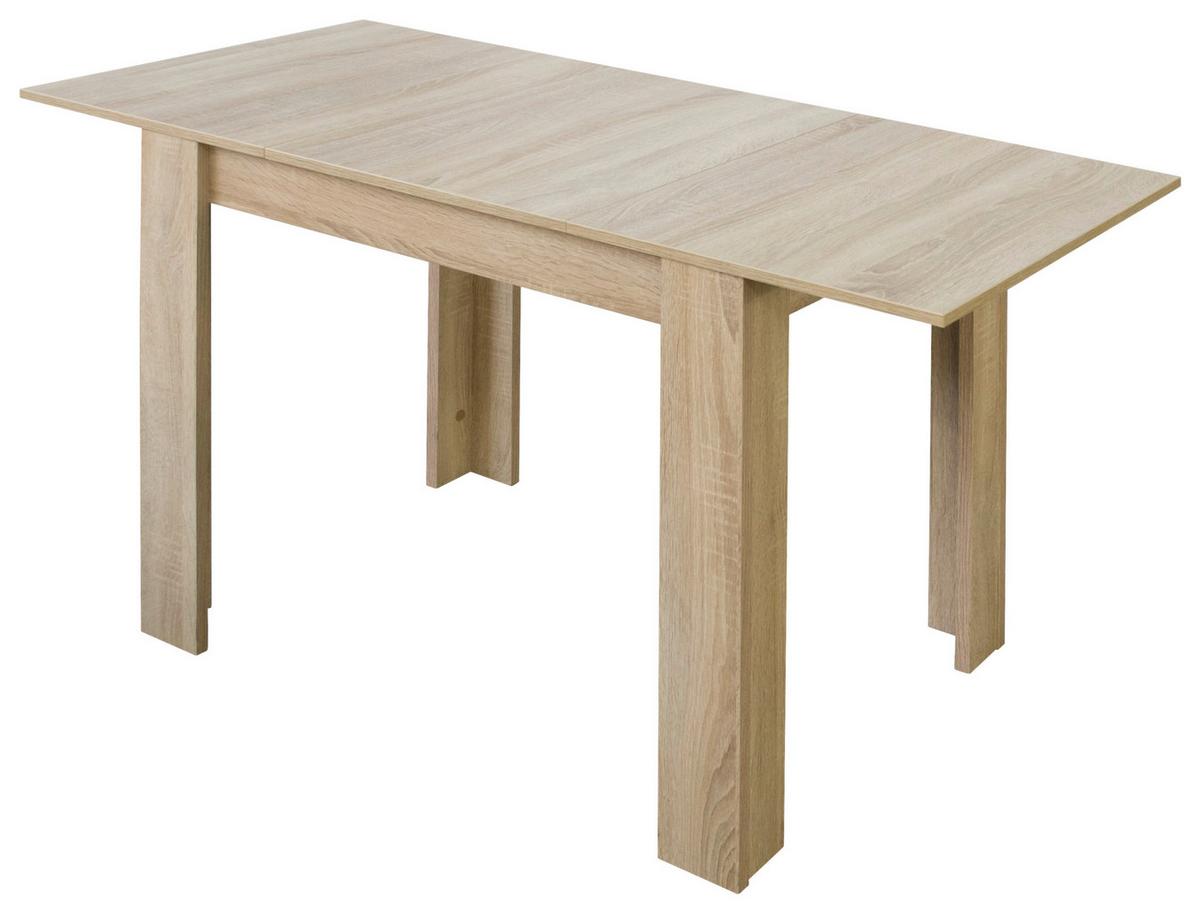 Esstisch Sonoma Eiche B: 80 Cm - Sonoma Eiche, MODERN, Holzwerkstoff (80/75/60cm) - Livetastic