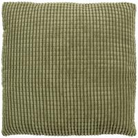 Díszpárna Halina Kb. 45/45cm - olívazöld, Modern, textil (45/45cm) - Luca Bessoni