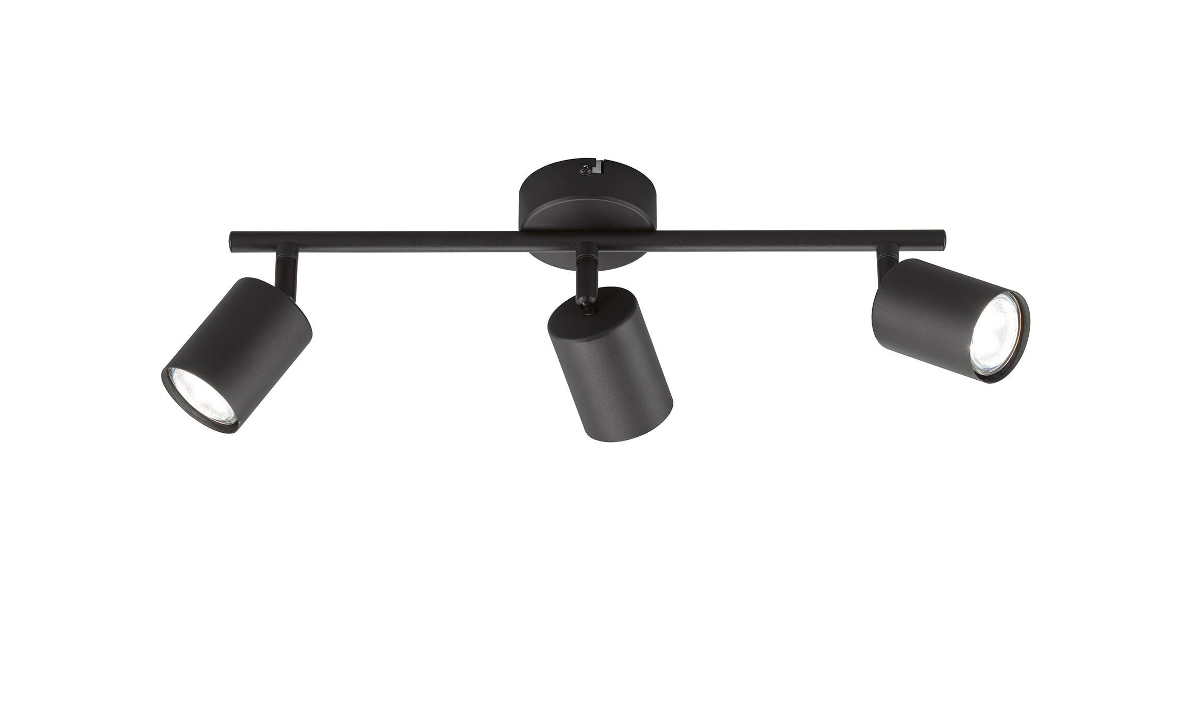 LED-Deckenleuchte Vano L: 30 cm, drehbar, 3-Flammig