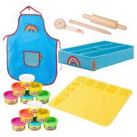 Kinderspielset Play Doh - Multicolor, Naturmaterialien/Holz