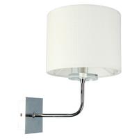 Wandleuchte 21-11473 Estera - Chromfarben, KONVENTIONELL, Kunststoff/Metall (20/30/27cm)