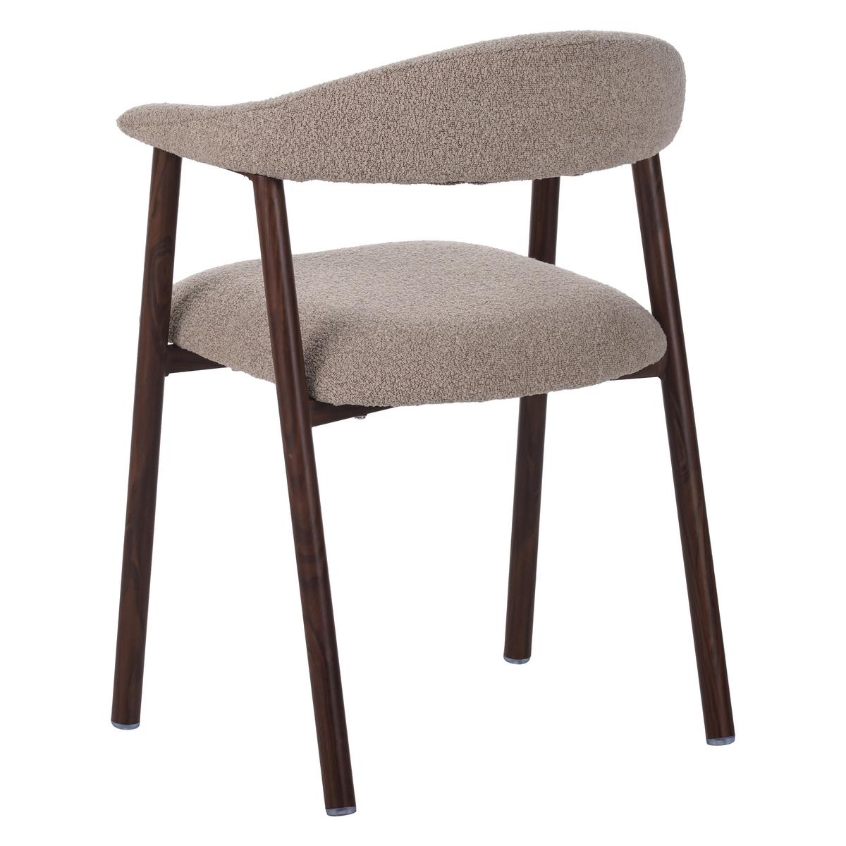 ARMLEHNSTUHL-SET Suki Sandfarben B: 55cm - Sandfarben, MODERN, Textil/Metall (55/82/55cm) - Livetastic