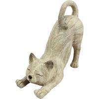 Dekokatze Agnes - Hellbraun, KONVENTIONELL, Kunststoff (27,6/11/22,2cm) - Luca Bessoni