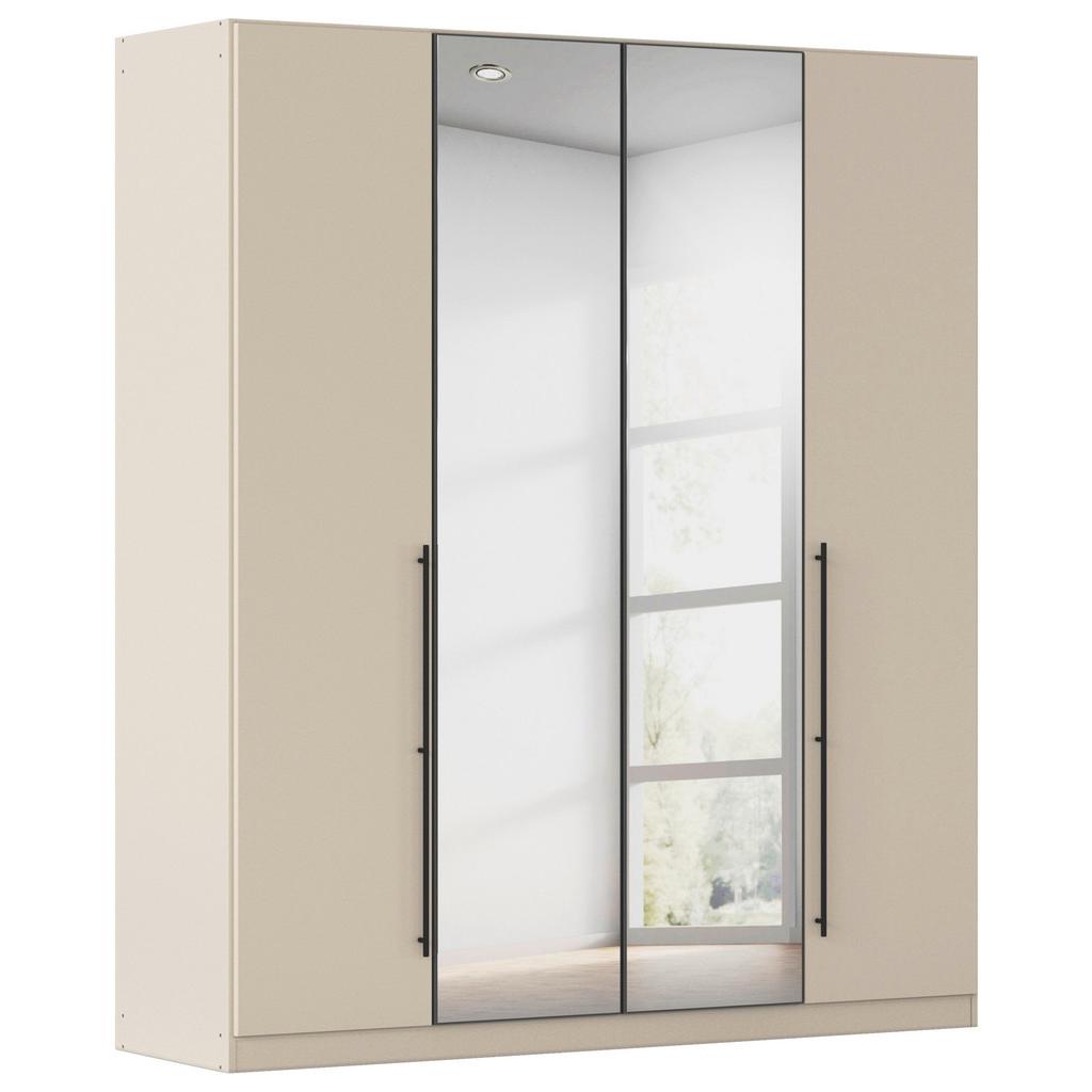 Kleiderschrank Safari mit Spg. Grau/Champagner B: 181cm