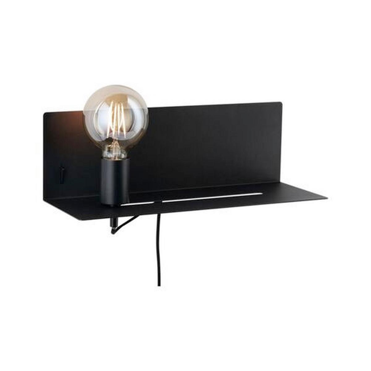 Wandleuchte Devara 1-flammig Mit Usb-Anschluss - Schwarz, LIFESTYLE, Metall (40/13cm) - Paulmann