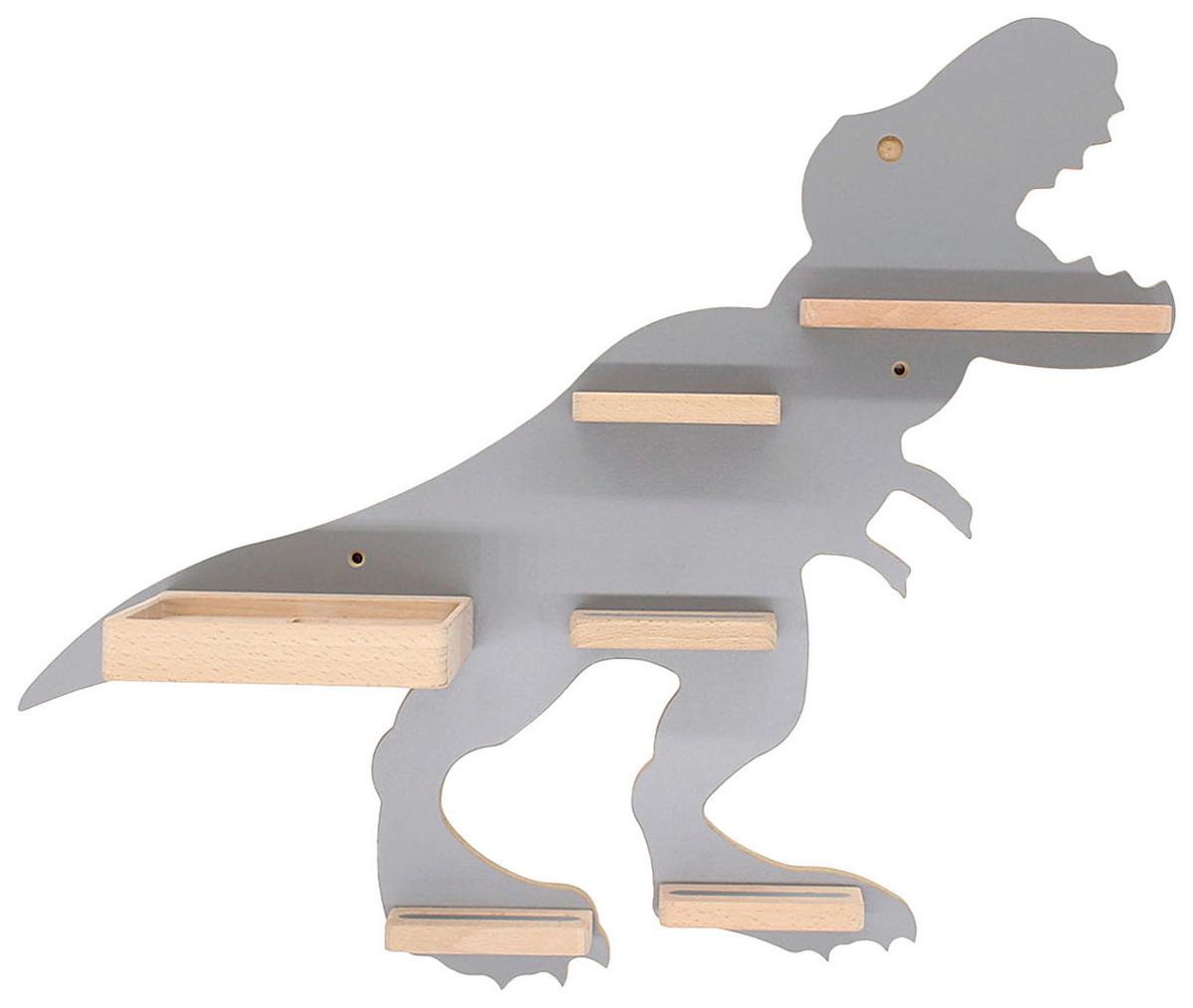 Kinderregal Boarti Grau B: 52 cm - Grau, MODERN, Holzwerkstoff (52/44/19cm) - MID.YOU