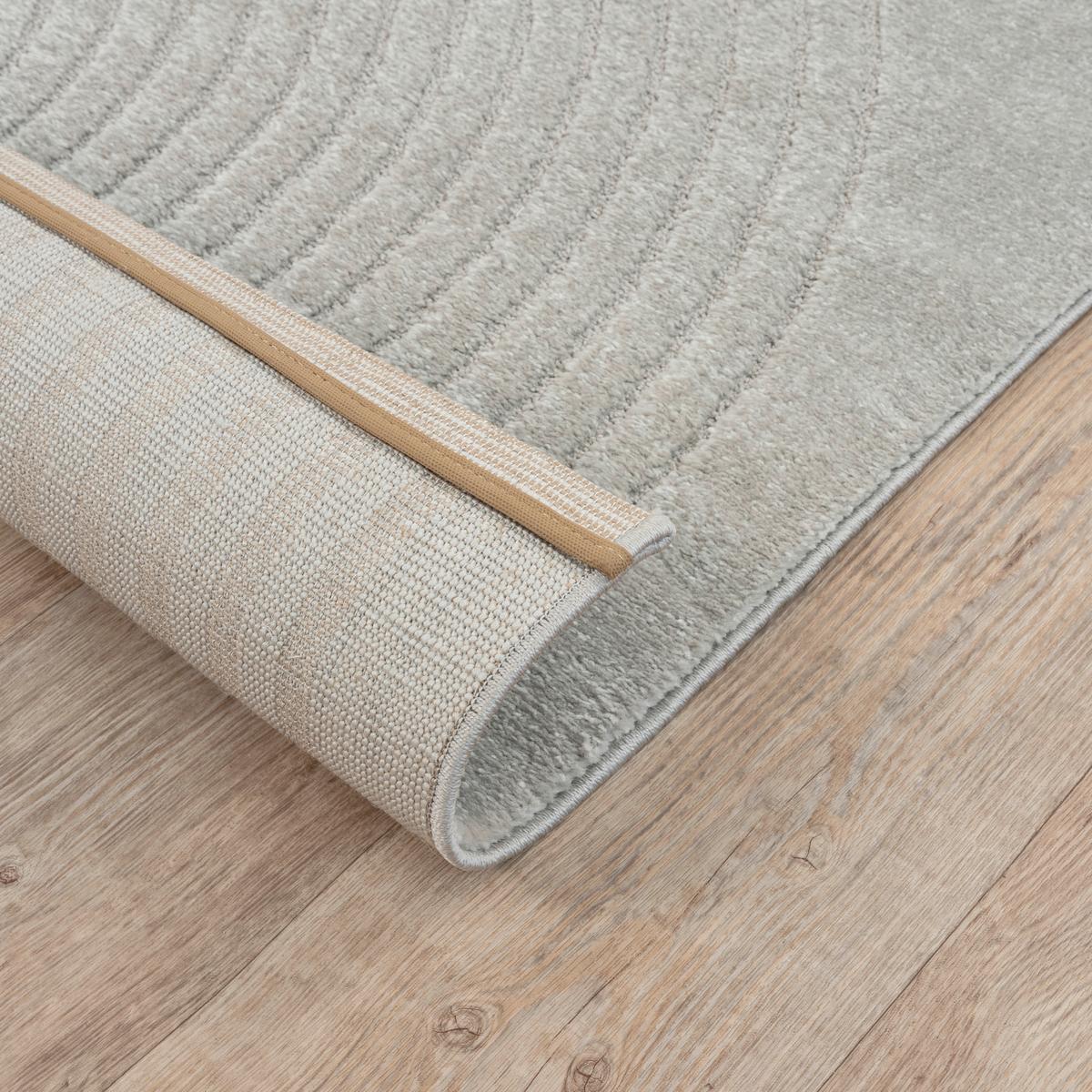 Webteppich Eclipse 2320 195-Grey - Grau, Basics, Textil (240/340cm)