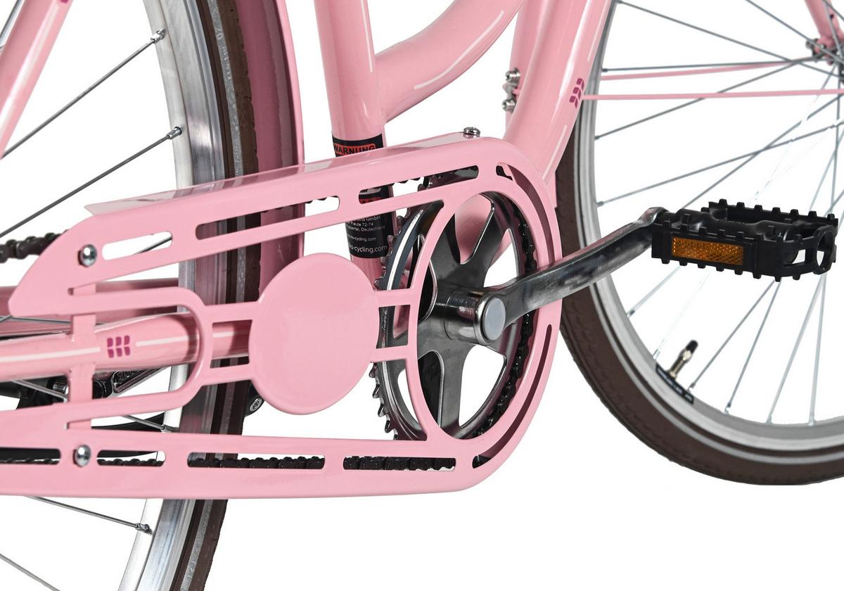 Damenrad Rosa - Pink, LIFESTYLE, Metall (25/140/60cm)