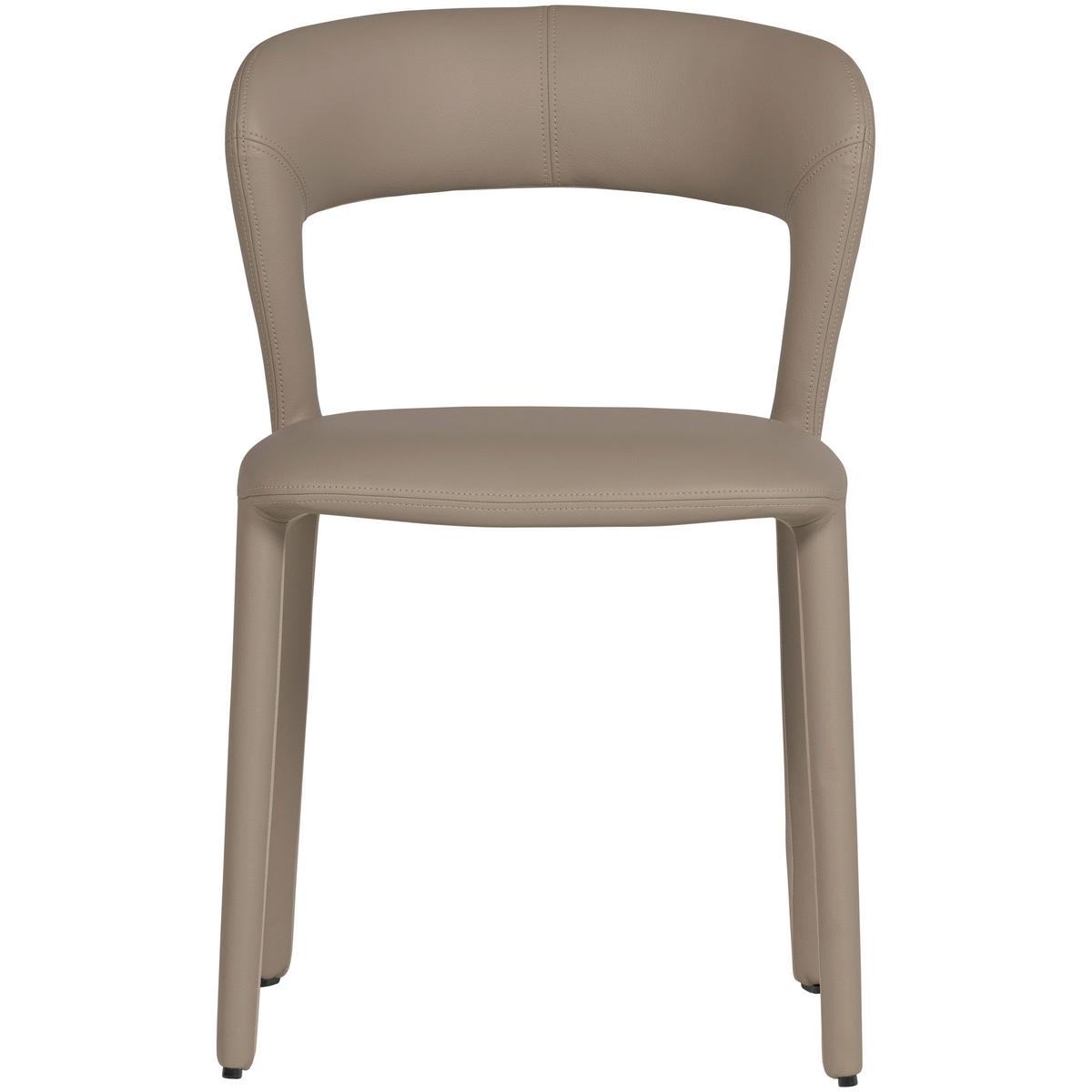 Stuhl-Set Noble Sand/Hellbraun B: 51cm - Sandfarben/Hellbraun, MODERN, Kunststoff/Textil (51/76/56cm) - Livetastic