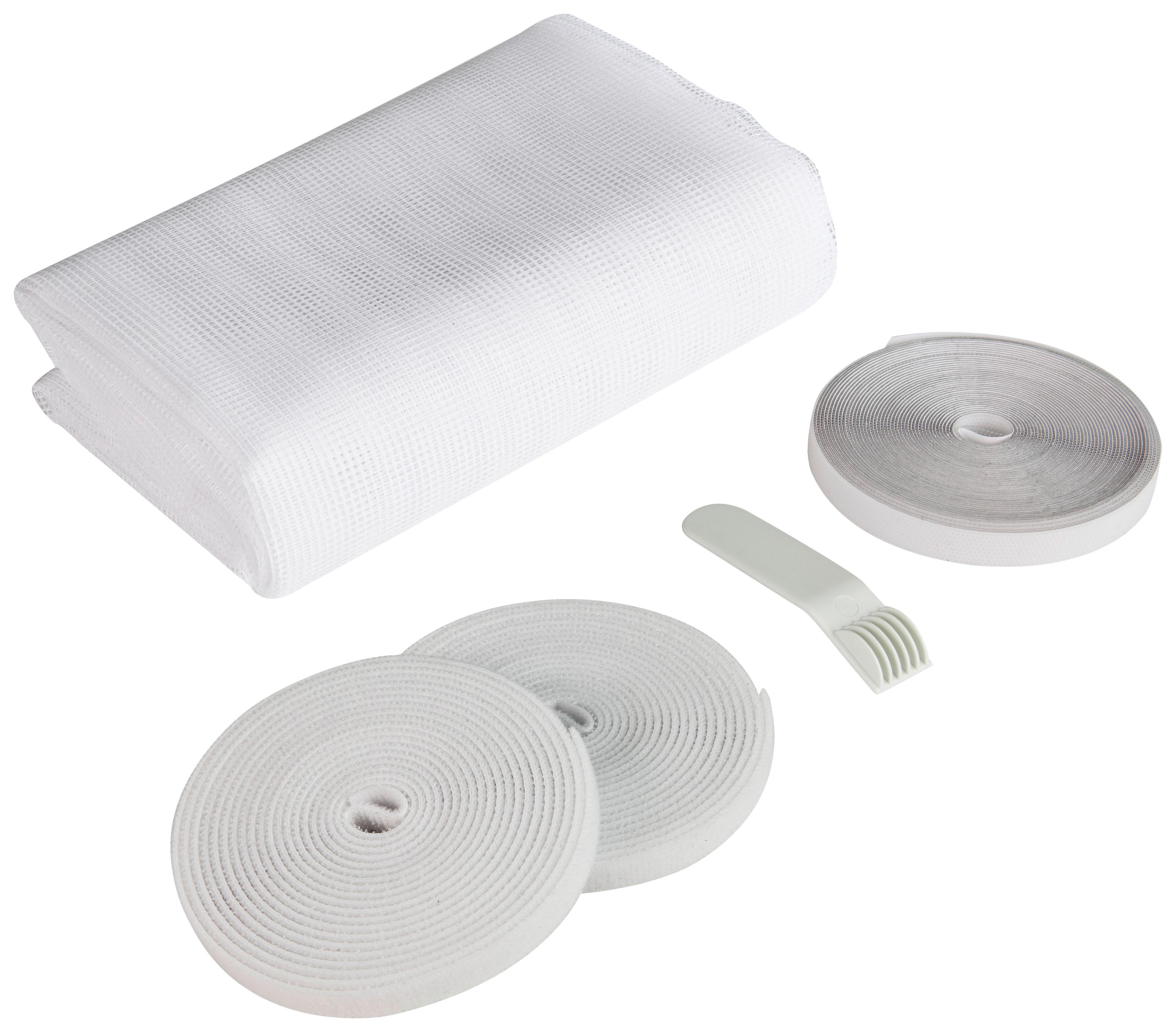 Fliegengitter feinmaschig in Weiß