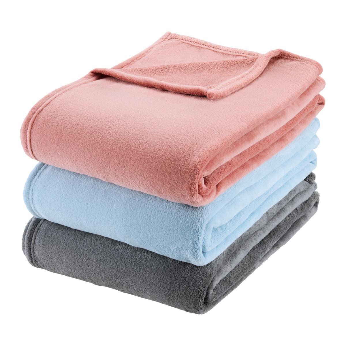 MÄKKÁ DEKA KUSCHELIX -EXT- -AKT- - staroružová, textil (140/200cm) - Mömax