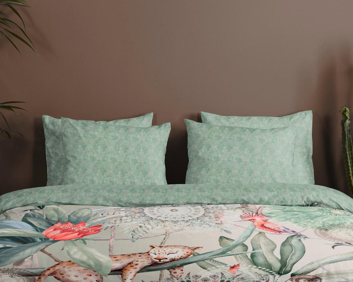 Bettwäsche Wayan Multicolor 140x200 cm - Multicolor, LIFESTYLE, Textil (140/200cm)