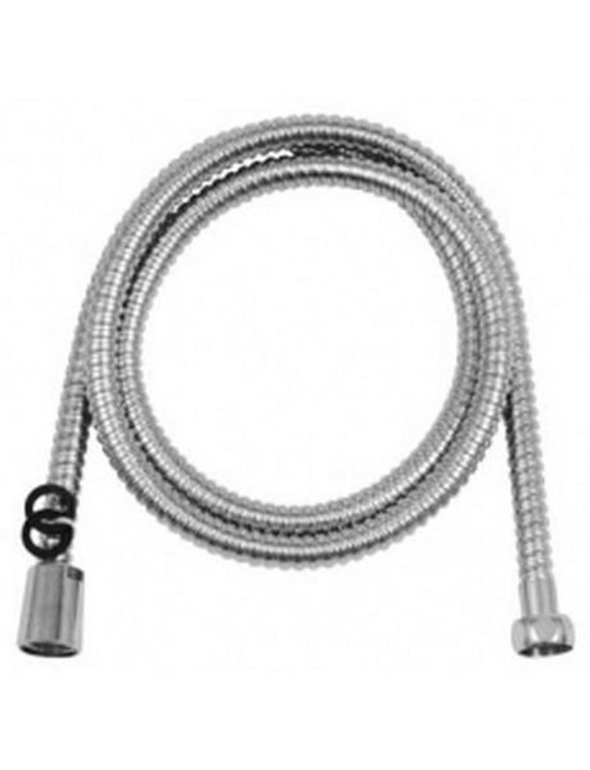 Zuhanycső T_f14 150 - krómszínű, Modern, fém (150cm)