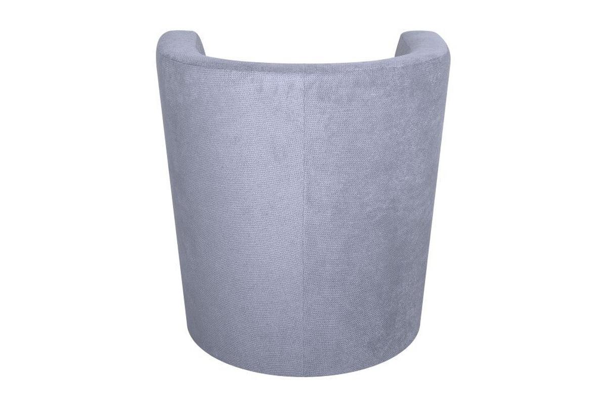 Koktailové kreslo PAUL, sivá tkanina CROWN - čierna/sivá, Konventionell, kompozitné drevo/textil (70/76/64cm) - P & B