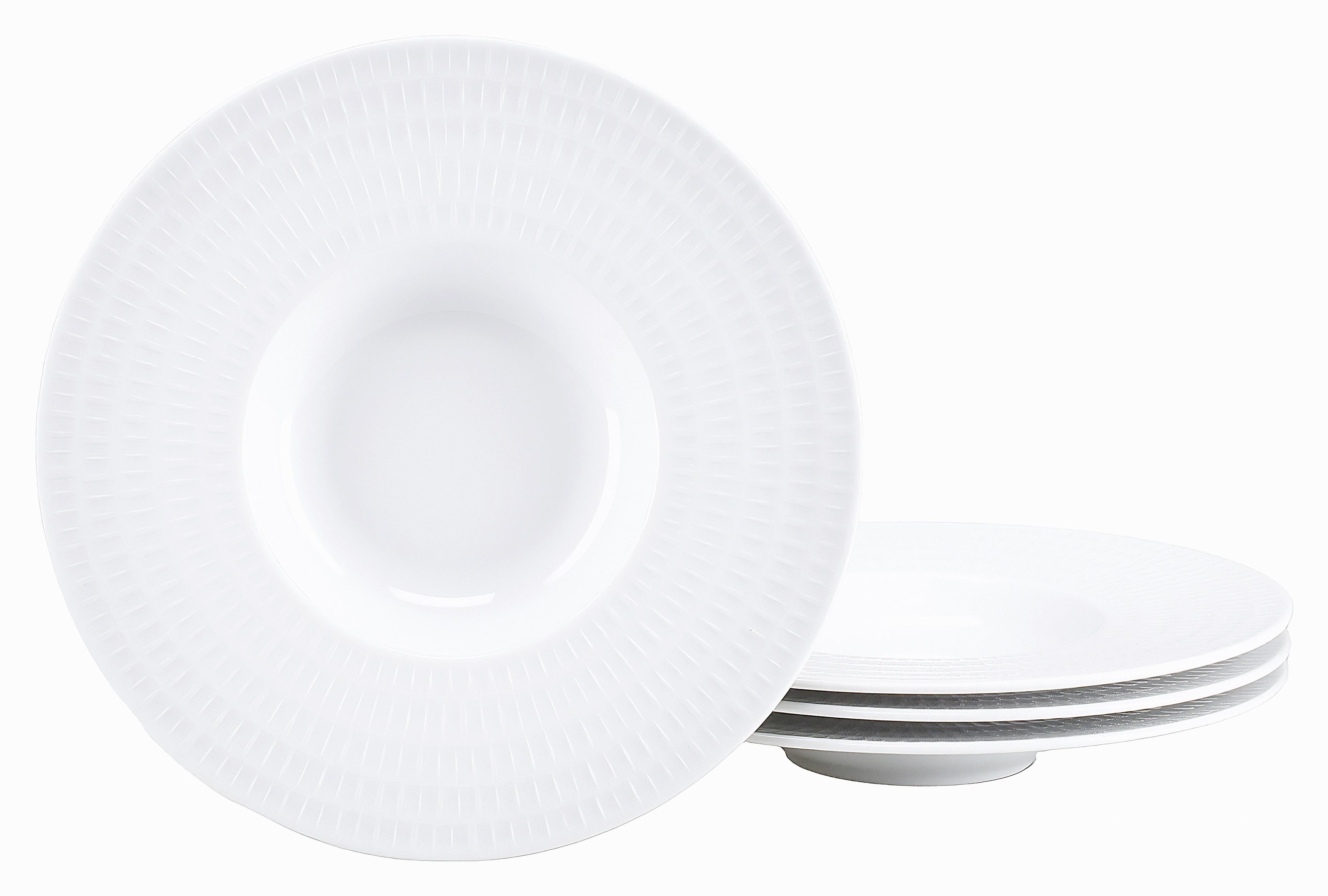 Gourmetteller Porzellan, weiß - Weiß, Basics, Keramik (27/4cm) - Creatable