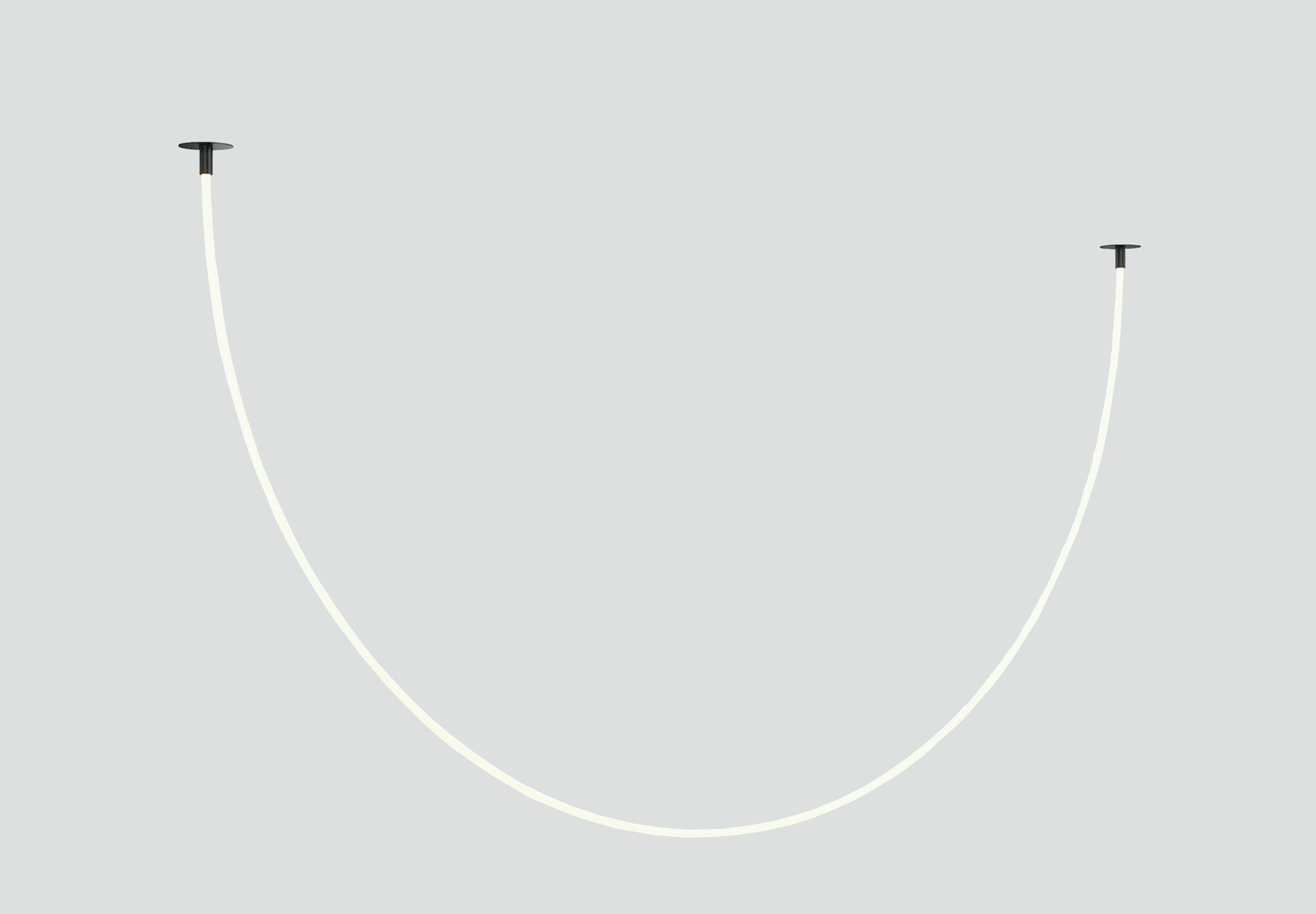 Pendelleuchte Tau - Schwarz, Trend, Kunststoff/Metall (400/10/9cm) - MAYTONI