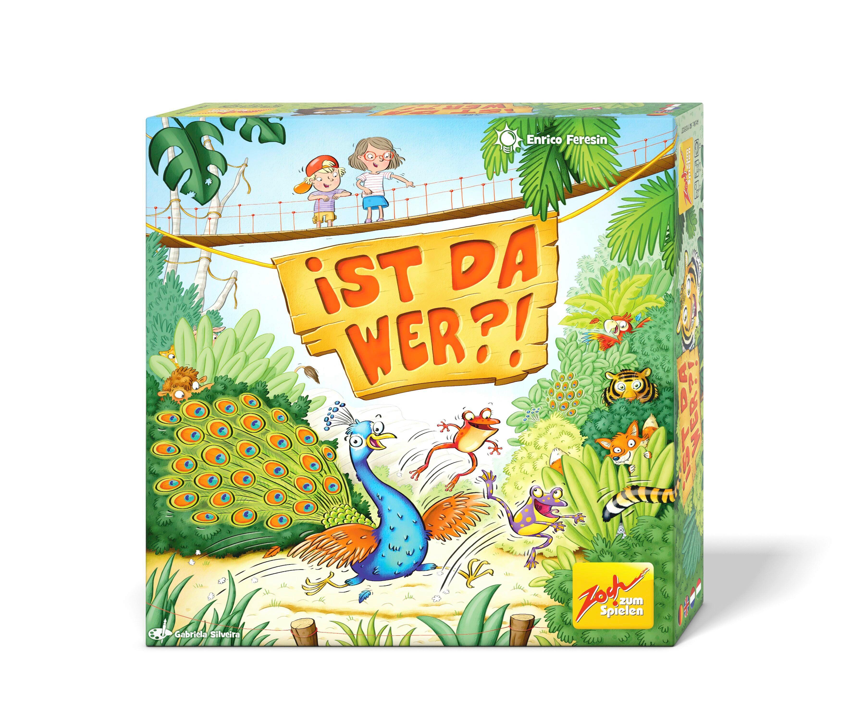 Lernspiel Ist da wer ? für 2-4 Spieler ab 5 Jahren - Multicolor, LIFESTYLE, Kunststoff (7/29,5/29,5cm)