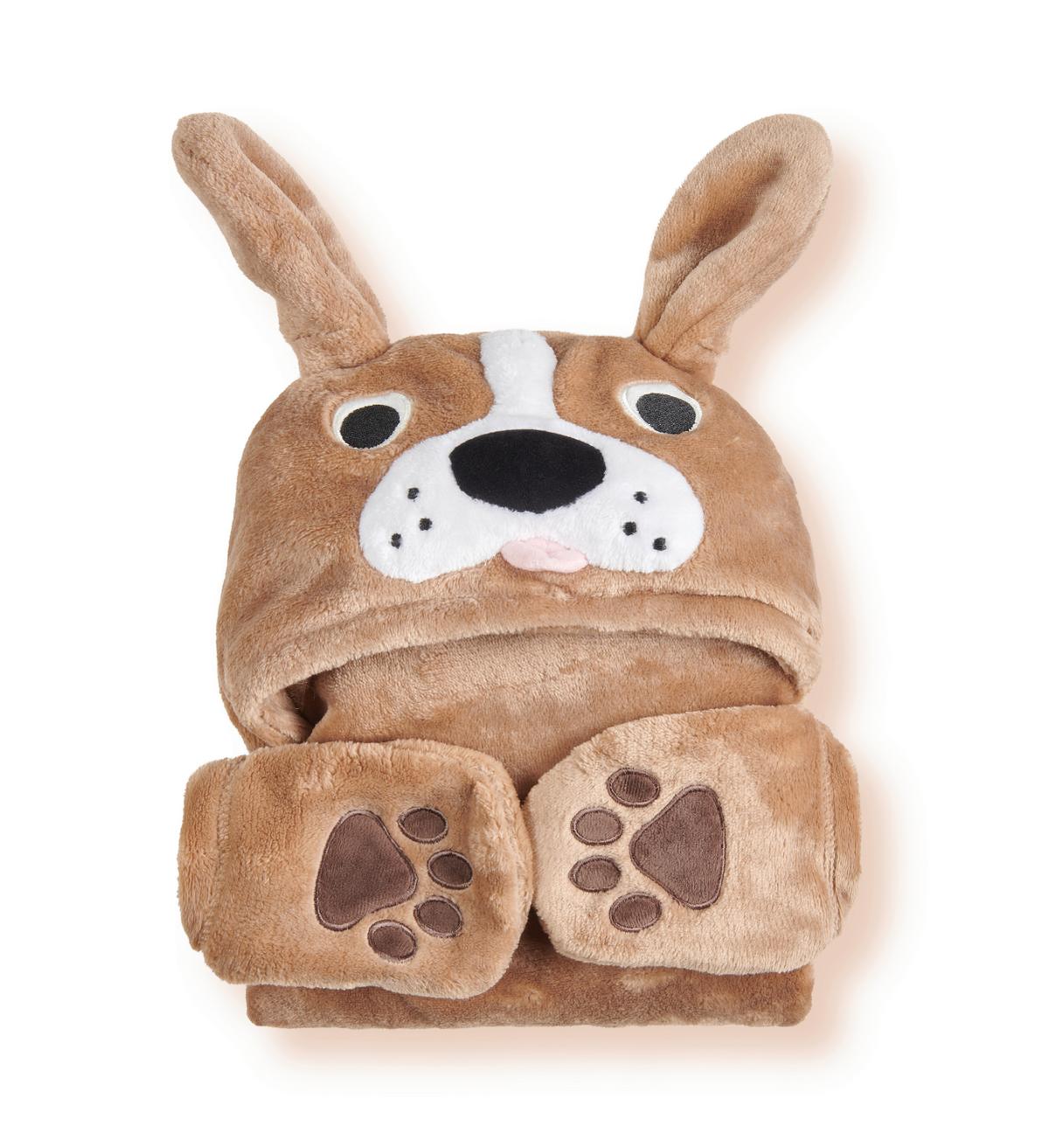 Kinderdecke Marie - Braun, KONVENTIONELL, Textil (130/100cm) - Ondega