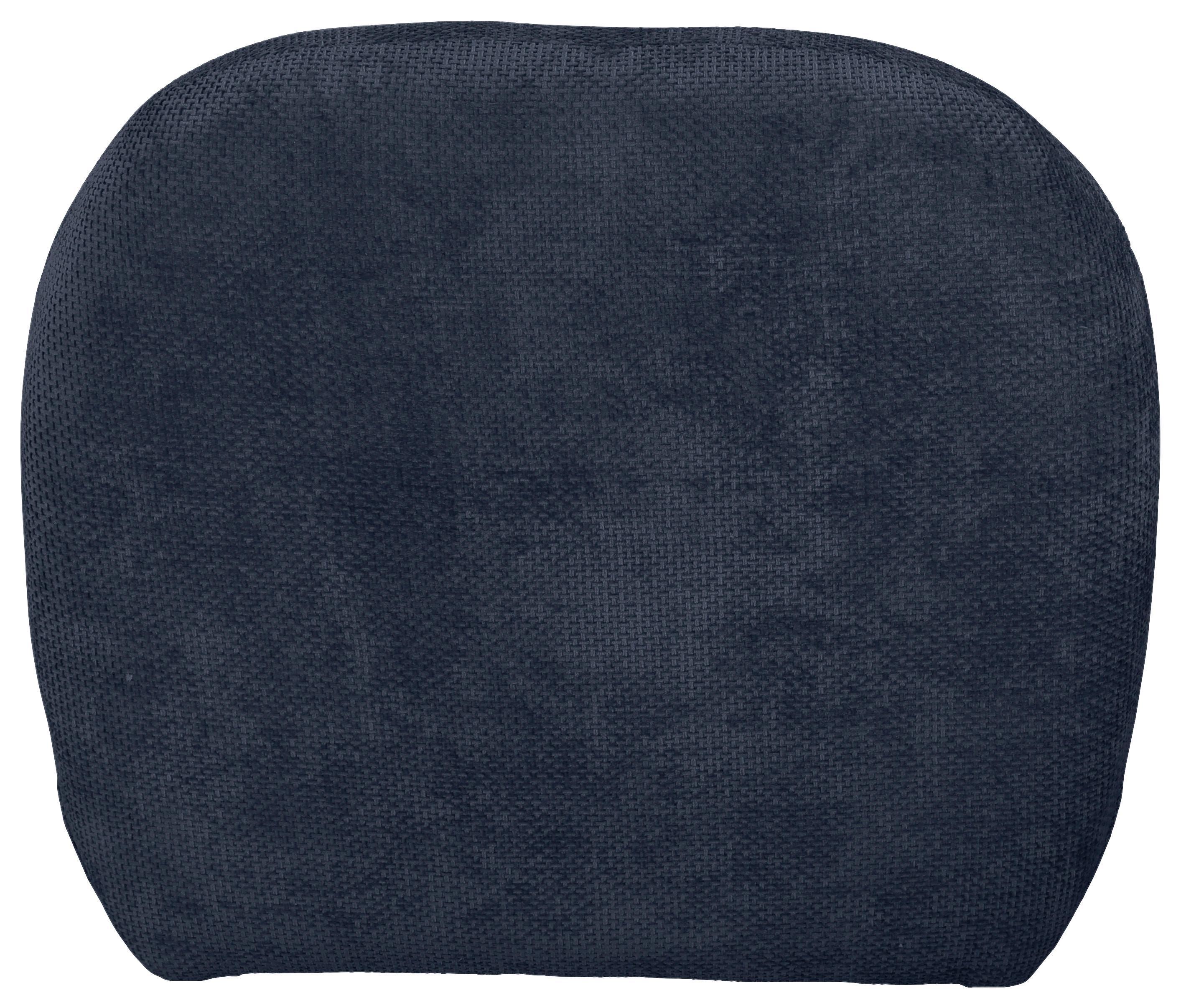 Relaxsessel Bunty Dunkelblau B: 85 cm - Schwarz/Dunkelblau, Basics, Textil (85/74/85cm) - Livetastic