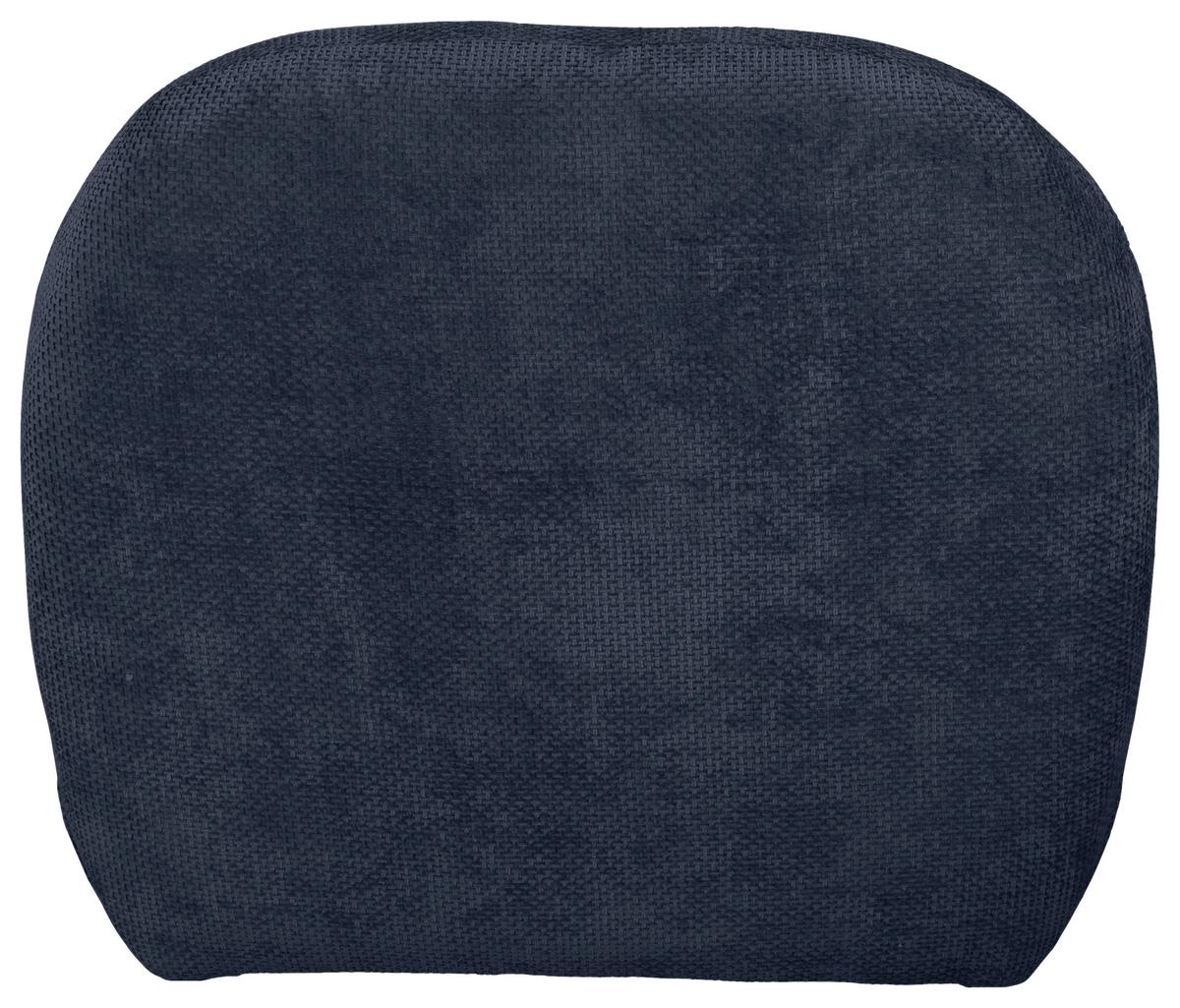 Relaxsessel Bunty Dunkelblau B: 85 Cm - Schwarz/Dunkelblau, Basics, Textil (85/74/85cm) - Livetastic