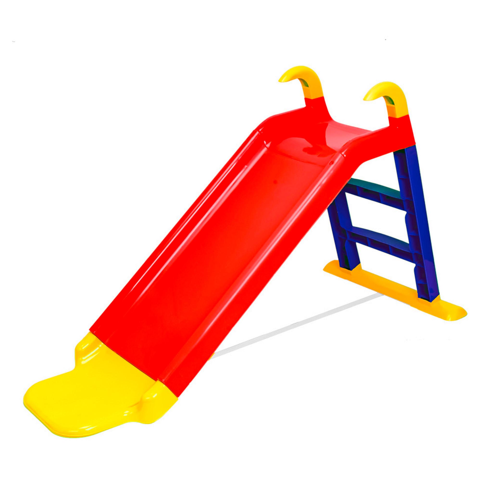 Kinderrutsche Tim - Blau/Rot, KONVENTIONELL, Kunststoff (142/63/79,5cm) - BUNINO