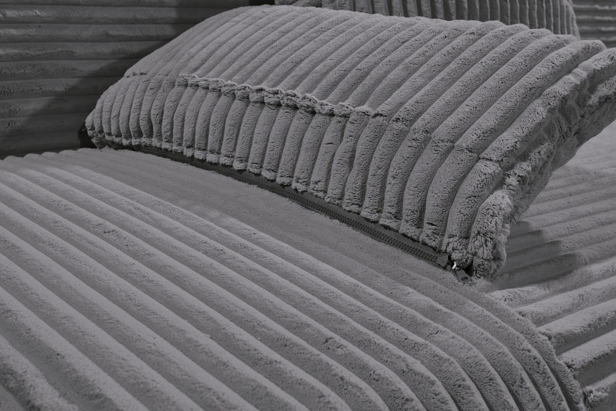 Schlafsofa Sally Anthrazit B: 211 Cm - Anthrazit/Schwarz, KONVENTIONELL, Textil (211/96/105cm) - MID.YOU