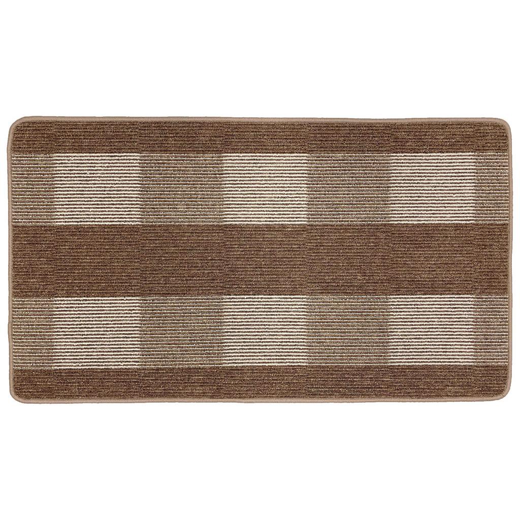 Teppich Läufer Braun Terry 67x120 Cm