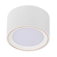 Aufbauleuchte Fallon Weiß D: 10 cm - Weiß, Basics, Metall (10/6cm) - Nordlux
