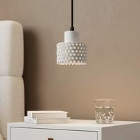 Závesné svietidlo Lace, š: 12 cm - bílá, Moderní, keramika (12/167cm) - Bessagi Home