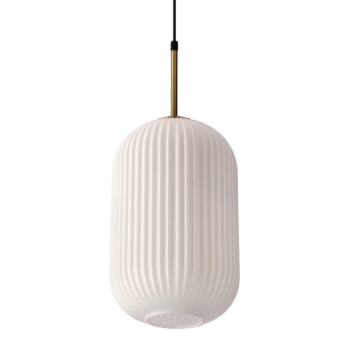 Pendelleuchte 31-35455 Cresto - Goldfarben/Weiß, KONVENTIONELL, Metall (20/20/115cm)