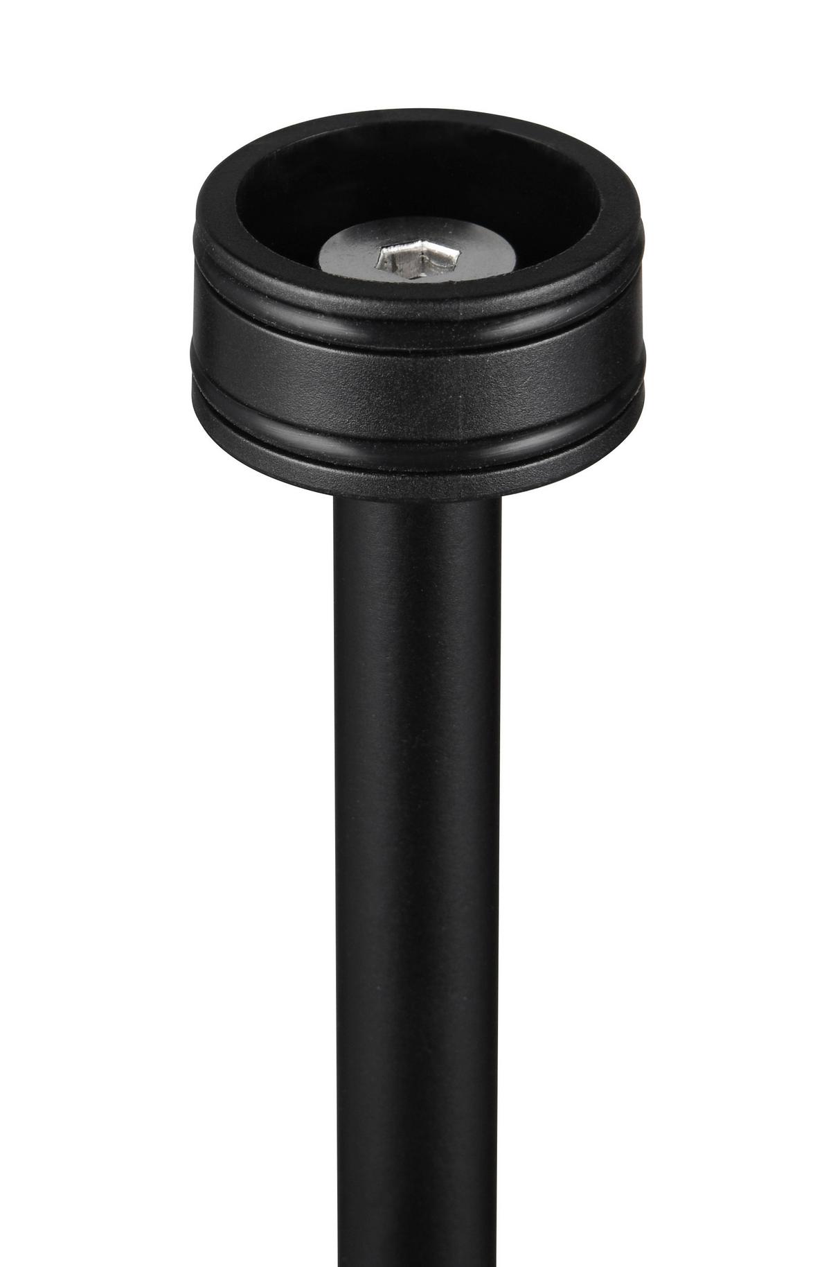 Akku-Stehleuchte R47706132 Suarez - Schwarz, Design, Metall (13,5/123cm)