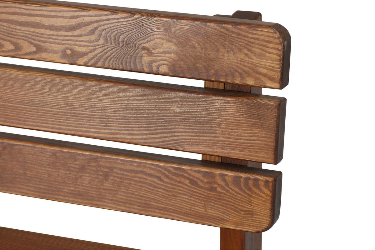 Gartenmöbel Set 3-tlg. Echtholz Kiefer - Braun, KONVENTIONELL, Holz - Siena Garden