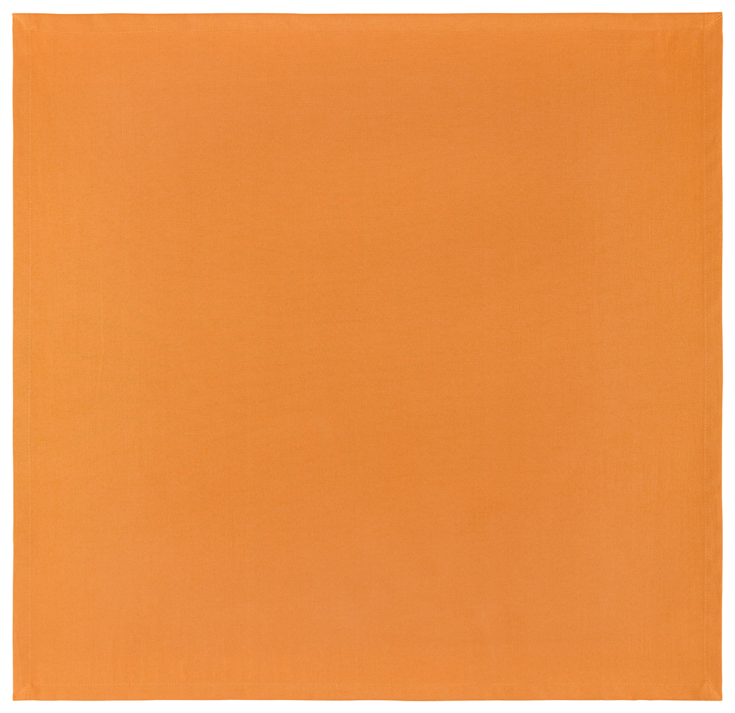 Ubrus Steffi, 80/80cm, oranžová - oranžová, textil (80/80cm) - Mary's