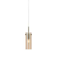 PENDELLEUCHTE Memory-Funktion, E14 - Messingfarben, Design, Glas (7/7/28,5cm) - Markslöjd
