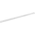 Vorhangschiene 2-läufig 150cm Kunststoff Weiß Kürzbar - Weiß, KONVENTIONELL, Kunststoff (150cm) - Ondega